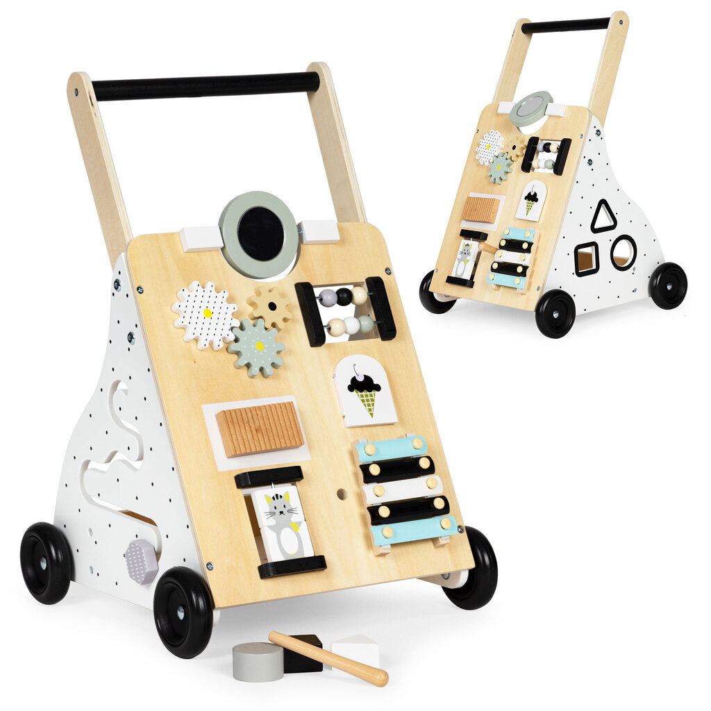 Puidust tõukur lastele Eco Toys TL01035 цена и информация | Imikute mänguasjad | kaup24.ee