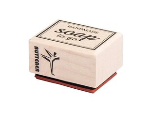 Tempel Rayher Stempel Handmade soap to go 3x4 cm цена и информация | Канцелярские товары | kaup24.ee