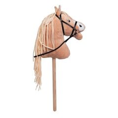 Лошадь на палке, светло-коричневая 40 см цена и информация | Игрушки для мальчиков | kaup24.ee