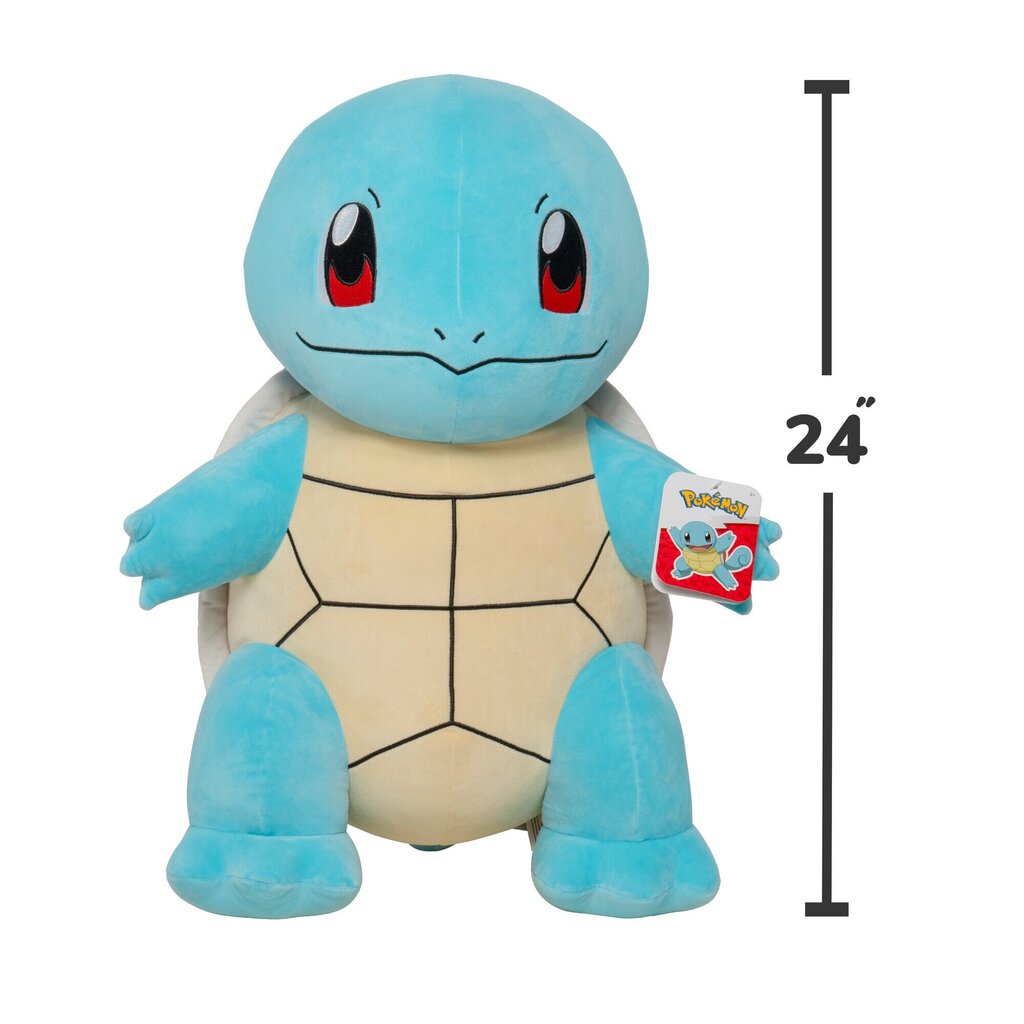 Pokemon pehme mänguasi Squirtle, 60 cm hind ja info | Pehmed mänguasjad | kaup24.ee