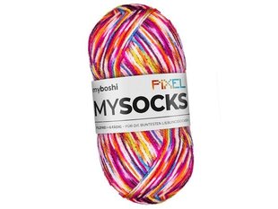 Lõng MyBoshi Mysocks Pixel 75% vill/25% polüamiid 150g/390m nova цена и информация | Принадлежности для вязания | kaup24.ee