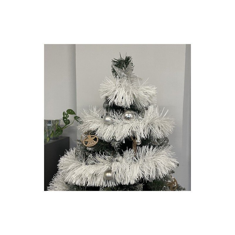 Jõulupuu vanik, valge 6m Ruhhy 22307 hind ja info | Jõulutuled | kaup24.ee