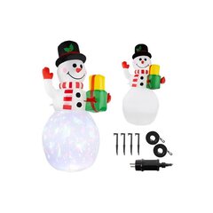 Ruhhy 22625 täispuhutav lumememm hind ja info | Jõulukaunistused | kaup24.ee