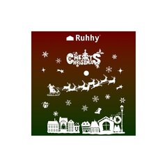 Kalėdiniai langų lipdukai Ruhhy 22305 цена и информация | Рождественские украшения | kaup24.ee