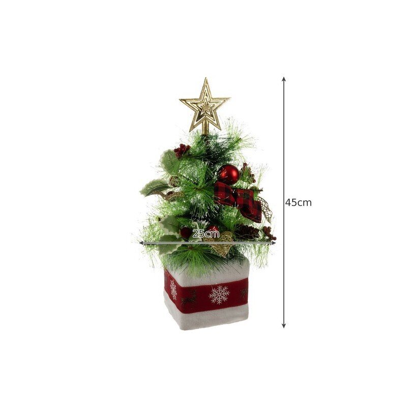 Jõulupuu 45 cm. Ruhhy 22591 hind ja info | Jõulukaunistused | kaup24.ee