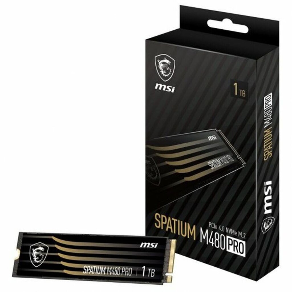 SSD MSI SPATIUM M480 PRO 1TB S78-440L1G0-P83] hind ja info | Sisemised kõvakettad (HDD, SSD, Hybrid) | kaup24.ee