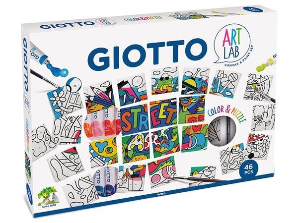 Meisterduskomplekt Giotto Art Lab Color&Puzzle hind ja info | Kunstitarbed, voolimise tarvikud | kaup24.ee