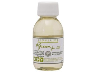 Pintslipuhastusvahend Sennelier Green for Oil 100ml цена и информация | Принадлежности для рисования, лепки | kaup24.ee