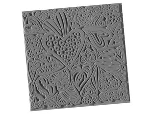 Tekstuurplaat Cernit 9x9cm hearts цена и информация | Принадлежности для рисования, лепки | kaup24.ee