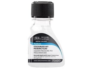 Akvarellvärvi meedium W&N Colourless Art Masking Fluid 75ml hind ja info | Kunstitarbed, voolimise tarvikud | kaup24.ee