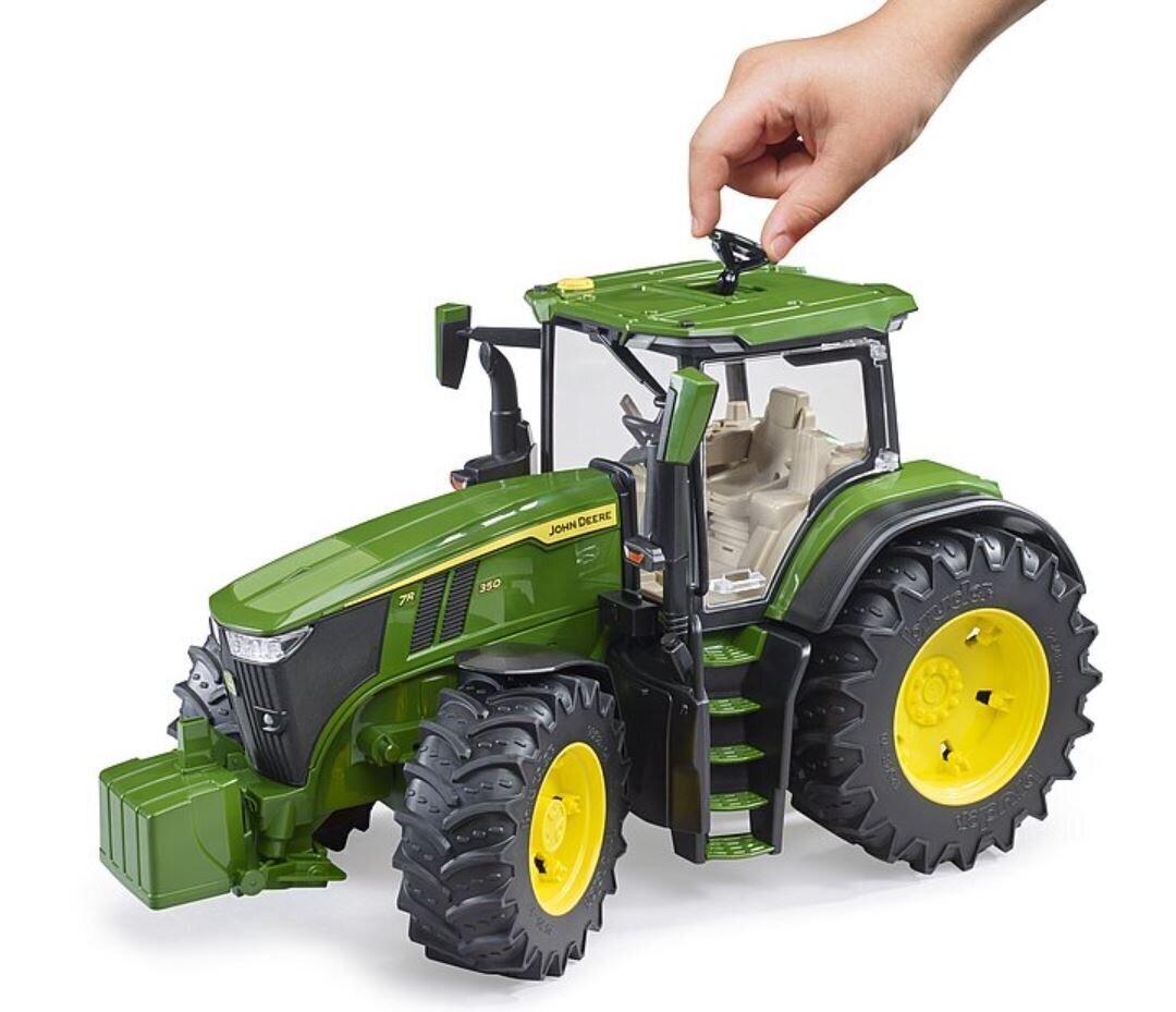 Traktor Bruder John Deere 7R 350, 03150 hind ja info | Poiste mänguasjad | kaup24.ee