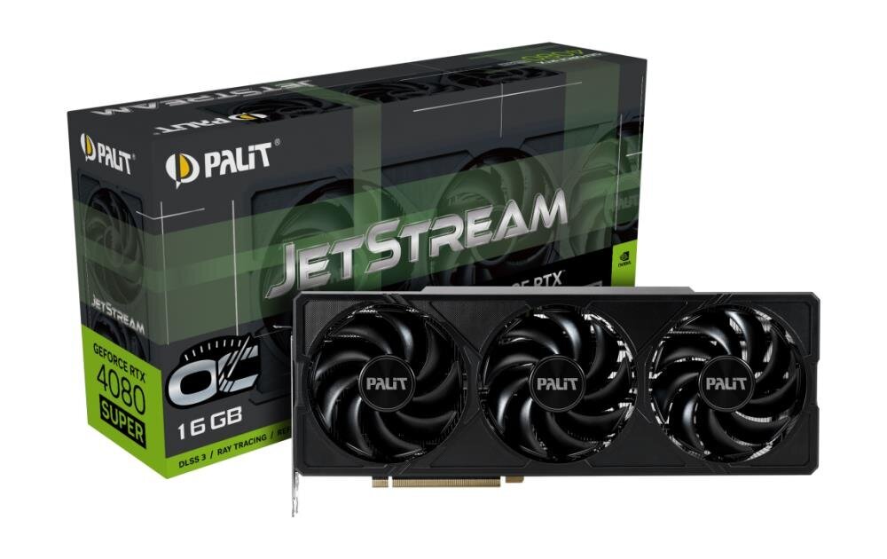 Palit GeForce RTX 4080 Super JetStream OC (NED408SS19T2-1032J) hind ja info | Videokaardid (GPU) | kaup24.ee