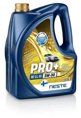 Kampaania! Neste Pro+ W LL-III 5W-30 4L+1L komplekt цена и информация | Моторные масла | kaup24.ee