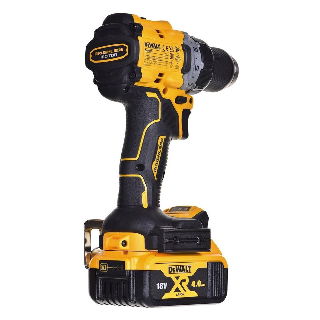 Akutrell Dewalt 18V 2x5,0Ah BL DCD800P2T hind ja info | Akutrellid ja akukruvikeerajad | kaup24.ee