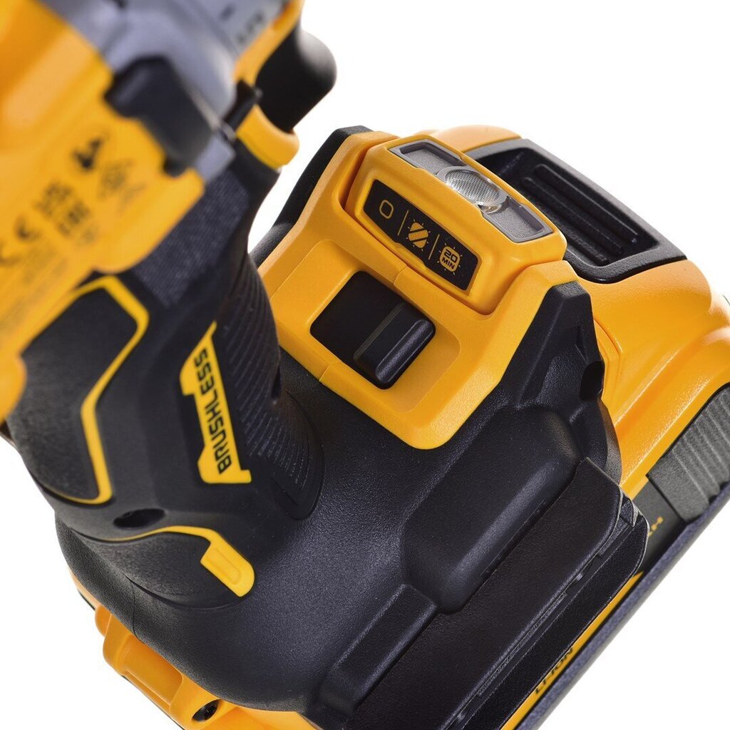 Akutrell Dewalt 18V 2x5,0Ah BL DCD800P2T цена и информация | Akutrellid ja akukruvikeerajad | kaup24.ee