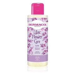 Масло для тела Dermacol Flower Care Delicious Body Oil, Сиреневое,100 мл цена и информация | Кремы, лосьоны для тела | kaup24.ee