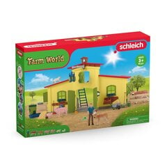 SCHLEICH FARM WORLD игровой набор Ферма с животными цена и информация | Игрушки для мальчиков | kaup24.ee