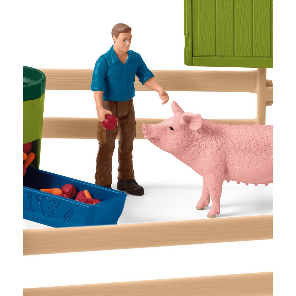 SCHLEICH FARM WORLD игровой набор Ферма с животными цена | kaup24.ee