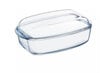 Pyrex Classic kaanega ahjuvorm, 38 x 22 x 11 cm, 3 tk цена и информация | Ahjuvormid ja küpsetustarvikud | kaup24.ee