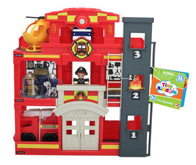 Игровой набор TINY KIDDOM Пожарная станция цена и информация | Игрушки для мальчиков | kaup24.ee