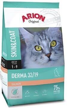 Arion kuivtoit tundliku nahaga kassidele, 7,5 kg hind ja info | Kuivtoit kassidele | kaup24.ee