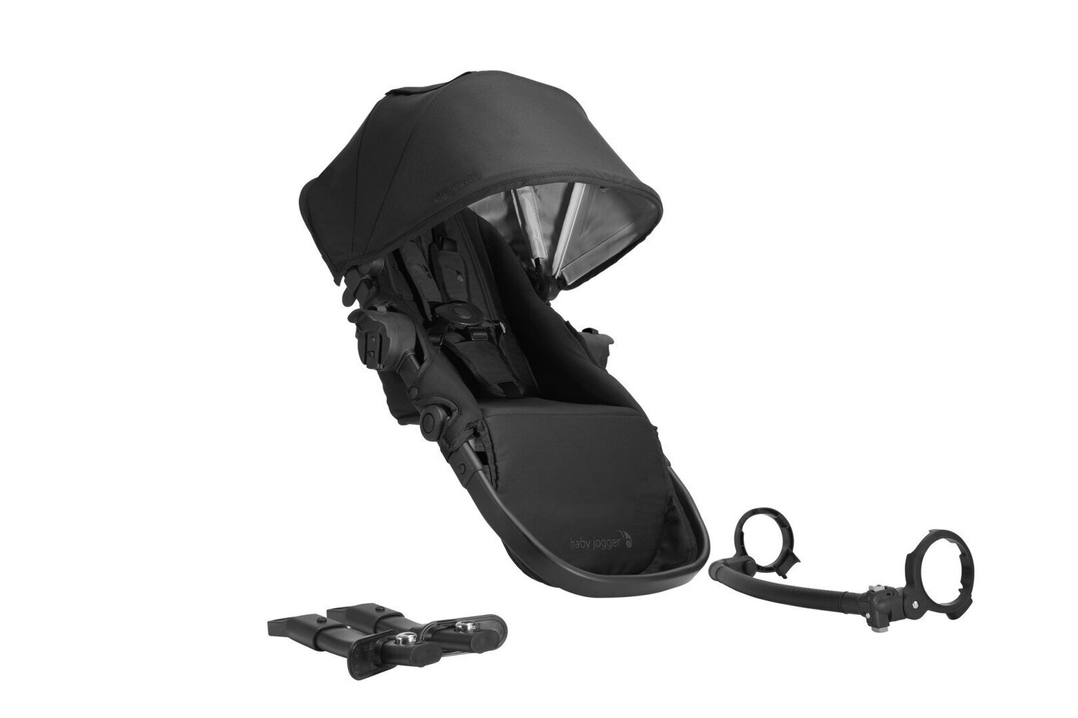 Jalutuskäru iste Baby Jogger City Select 2, Lunar Black цена и информация | Vankrid, jalutuskärud | kaup24.ee