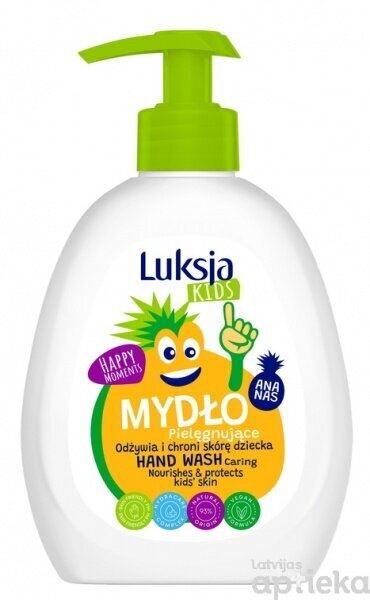 Vedelseep lastele Luksja Kids, ananassiga, 300 ml hind ja info | Laste ja ema kosmeetika | kaup24.ee