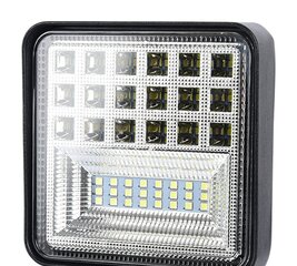 LED lamp 12V 24V 126W hind ja info | Aia- ja õuevalgustid | kaup24.ee