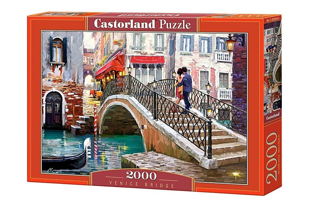 Castorland pusle Venice Bridge, 2000 tükki цена и информация | Pusled | kaup24.ee