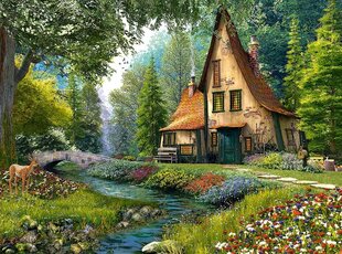 Castorland пазл Toadstool Cottage, 2000 элементов цена и информация | Пазлы | kaup24.ee