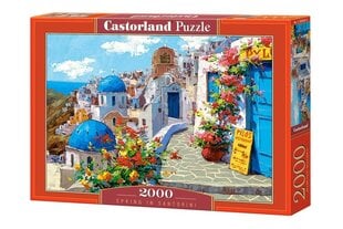 Castorland пазл Spring in Santorini, 2000 элементов цена и информация | Пазлы | kaup24.ee