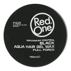 Воск для волос сильной фиксации Red One Aqua 150 мл, Black цена и информация | Средства для укладки волос | kaup24.ee