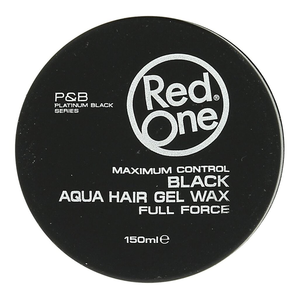 Tugevalt fikseeriv juuksevaha Red One Aqua 150 ml, Black цена и информация | Viimistlusvahendid juustele | kaup24.ee