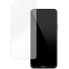Nokia 8.3 5G - чехол для телефона Wallet Book - белый цена и информация | Защитные пленки для телефонов | kaup24.ee