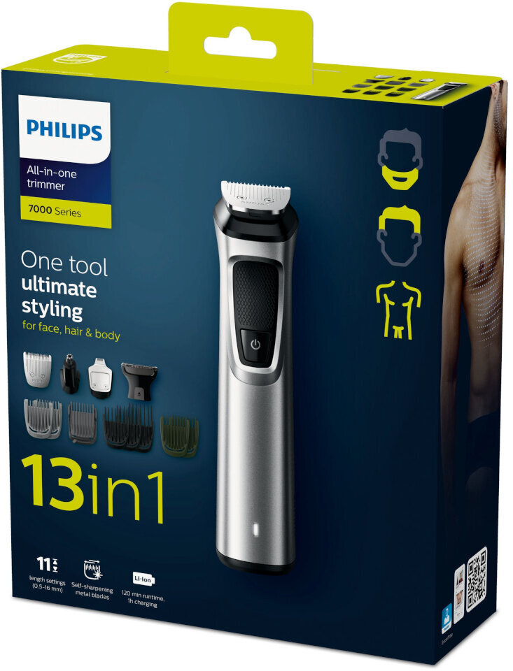 Philips MG7715/15 hind ja info | Juukselõikusmasinad, trimmerid | kaup24.ee