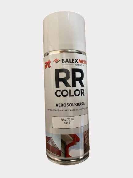 At&Balex aerosoolvärv, RR-Color, RAL7016, antratsiithall, 400 ml цена и информация | Värvid | kaup24.ee