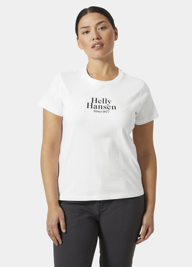 Helly Hansen naiste T-särk GRAPHIC, valge hind ja info | Naiste T-särgid | kaup24.ee