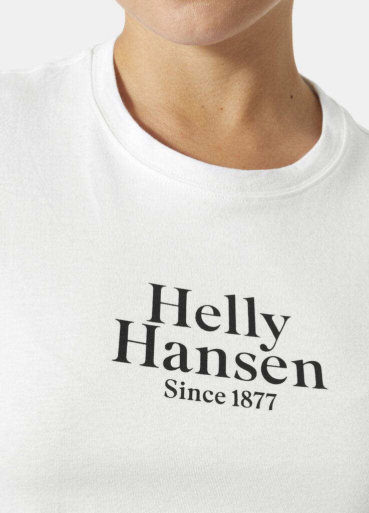 Helly Hansen naiste T-särk GRAPHIC, valge цена и информация | Naiste T-särgid | kaup24.ee
