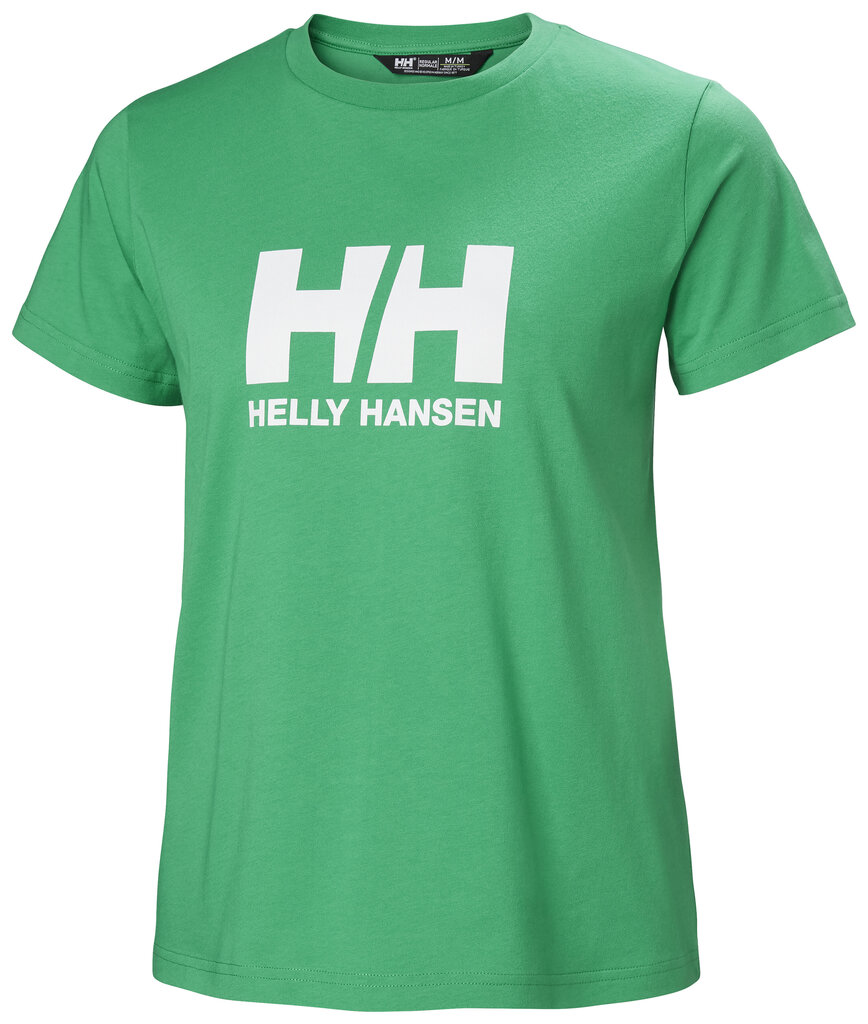 Helly Hansen naiste T-särk HH LOGO, roheline цена и информация | Naiste T-särgid, topid | kaup24.ee