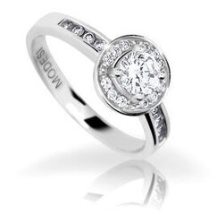 Modesi Сверкающее серебряное кольцо WAIYS-R цена и информация | Кольцо | kaup24.ee