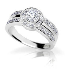 Modesi Вневременное серебряное кольцо с цирконами WAIYT-R цена и информация | Кольцо | kaup24.ee