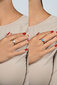 Brilio Silver hõbesõrmus opaali ja tsirkoonidega RI106W hind ja info | Sõrmused | kaup24.ee