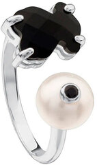Tous Открытое серебряное кольцо с мишкой и настоящей жемчужиной 513635510 цена и информация | Кольцо | kaup24.ee
