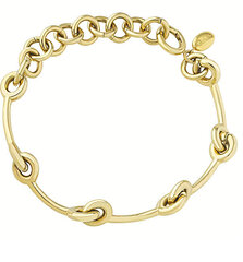 BREIL Modern gold-plated bracelet for women Tie up TJ3476 цена и информация | Женские браслеты | kaup24.ee