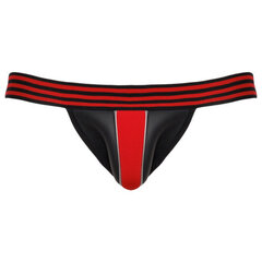 Jockstrap Svenjoyment, must, L/XL hind ja info | Seksikas pesu meestele | kaup24.ee