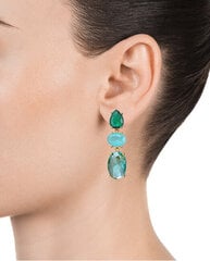 Viceroy kullatud kristallidega kõrvarõngad Elegant 13168E100-59 hind ja info | Kõrvarõngad | kaup24.ee