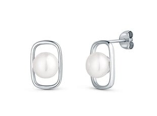 JwL Luxury Pearls hõbekõrvarõngad ehtsa pärliga JL0829 hind ja info | Kõrvarõngad | kaup24.ee