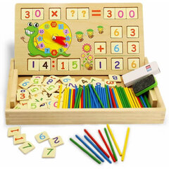 Деревянный набор для изучения математики цена и информация | Развивающие игрушки и игры | kaup24.ee
