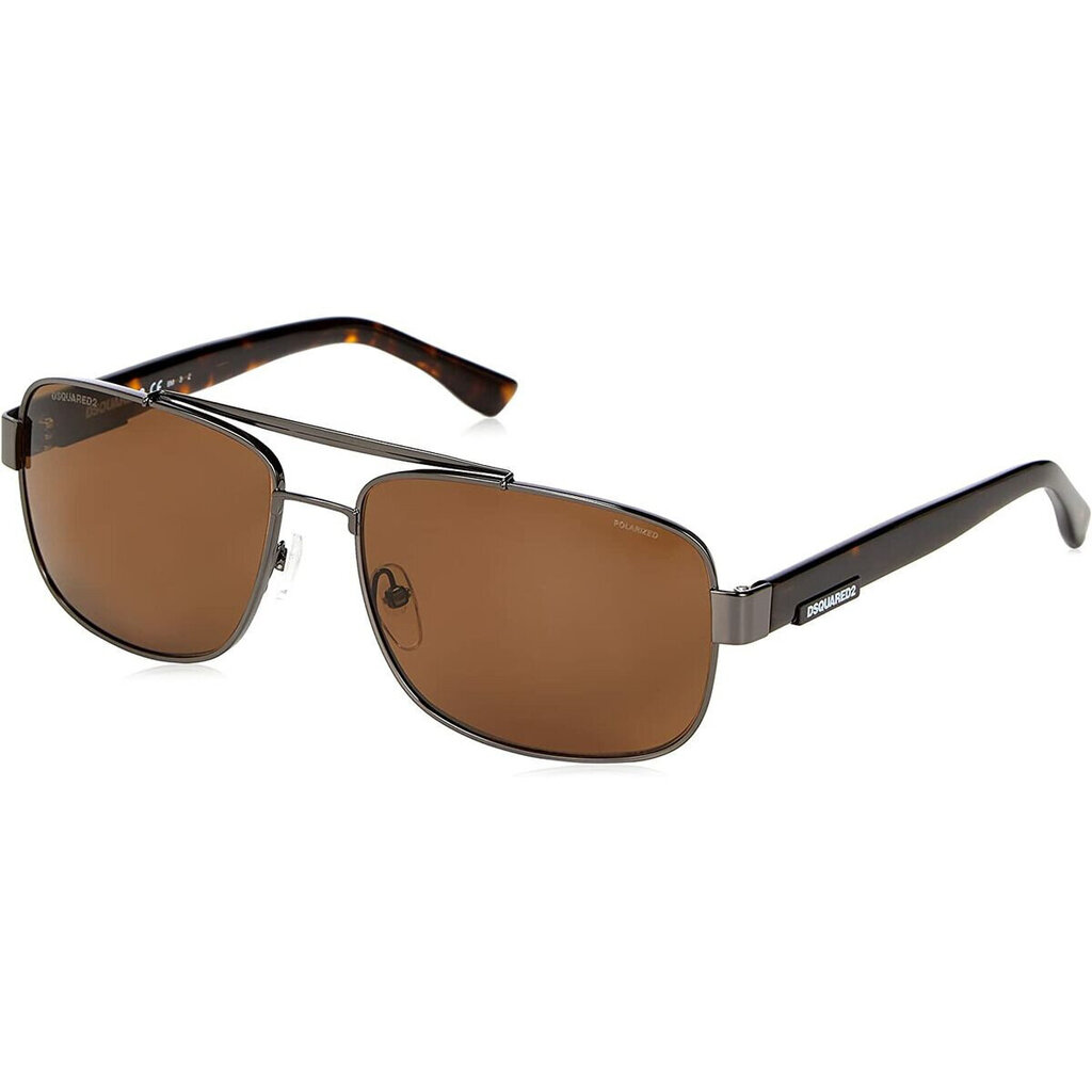 Meeste Päikeseprillid Dsquared2 S Pruun ø 60 mm - S05119633 цена и информация | Meeste päikeseprillid | kaup24.ee