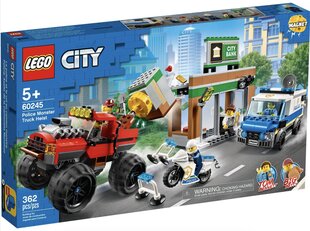 60245 LEGO® City Police Ограбление полицейского монстр-грузовика цена и информация | Конструкторы и кубики | kaup24.ee